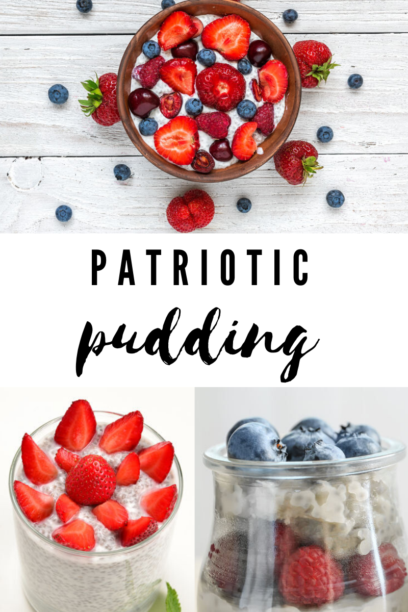 Patriotic Pudding to Celebrate this July - Heather Weddell